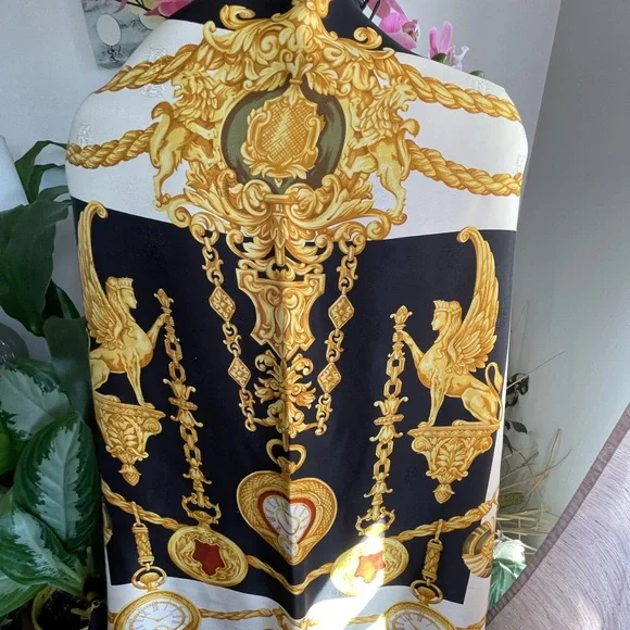 DAKS London Silk Scarf.